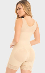 Mid Thigh Shaper with Bra F0029