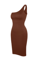 One Shoulder Shapewear Dress 2394