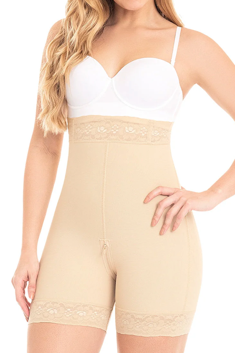 Very High Waisted Butt Lifting Shorts 0327