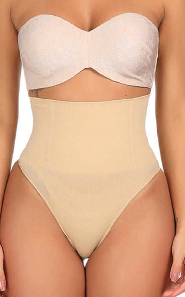 HIGH WAISTED SEAMLESS THONG 2046